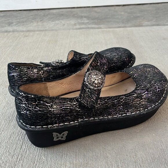 ALEGRIA PALOMA PRO TOTALLY CELLULAR Mary Jane Clog shoes size 37 - Picture 7 of 9